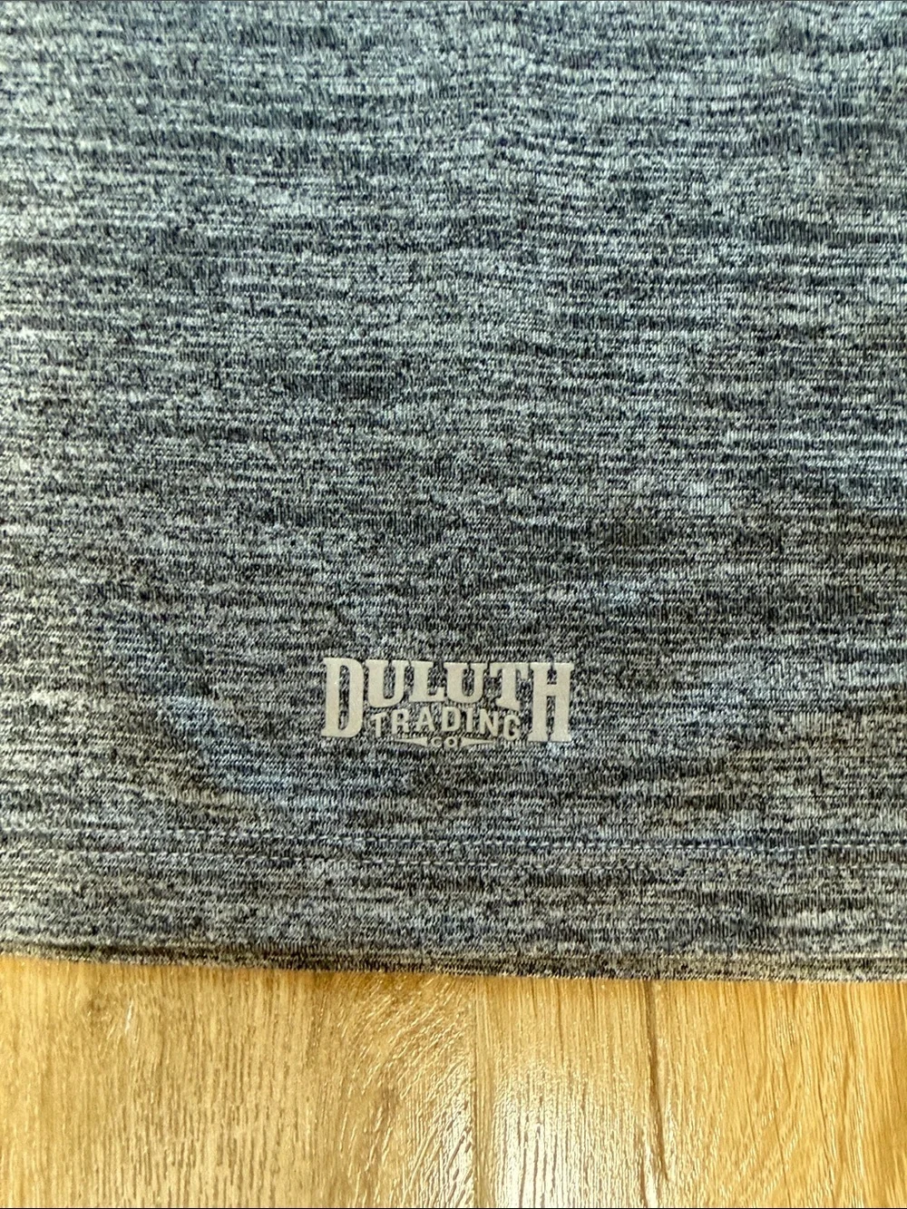 Duluth Trading Co Gray Heather Neck Gaiter Face Mask